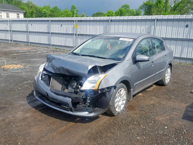 3N1AB6AP8AL728959 - 2010 NISSAN SENTRA 2.0 SILVER photo 2