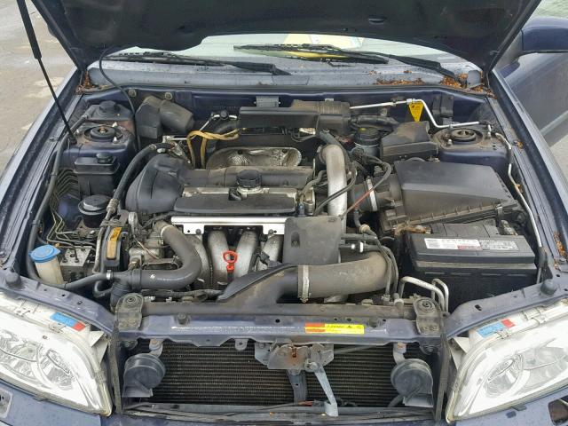 YV1VS29561F738565 - 2001 VOLVO S40 1.9T BLUE photo 7