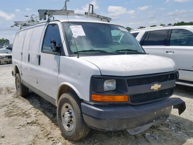 1GCWGFCF7F1188639 - 2015 CHEVROLET EXPRESS G2 WHITE photo 1