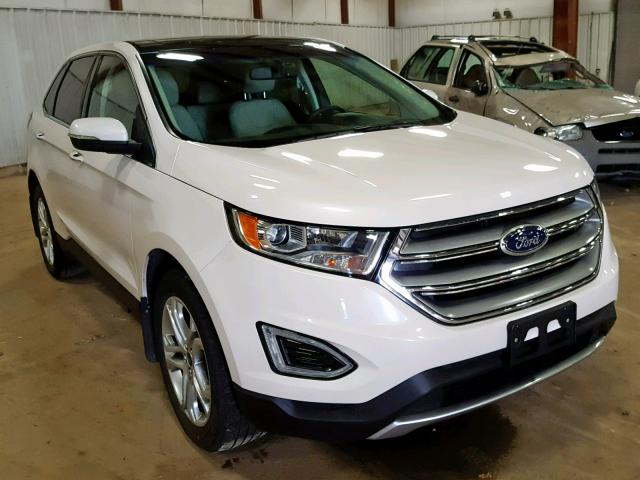 2FMPK4K9XHBC17282 - 2017 FORD EDGE TITAN WHITE photo 1