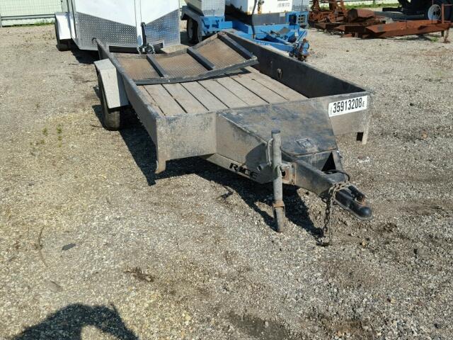 4RWUS1019BN044795 - 2011 RICE TRAILER BLACK photo 1