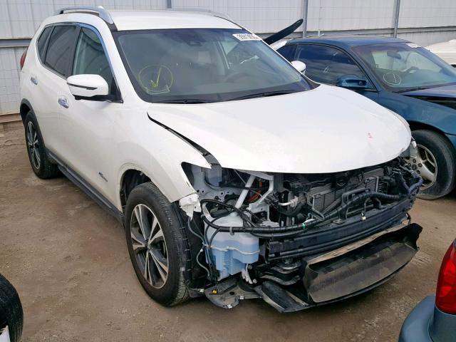 5N1ET2MT9HC783662 - 2017 NISSAN ROGUE SV H WHITE photo 1