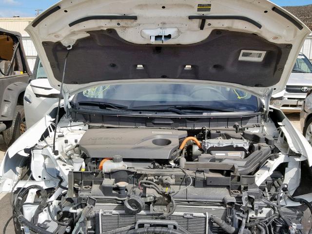 5N1ET2MT9HC783662 - 2017 NISSAN ROGUE SV H WHITE photo 7