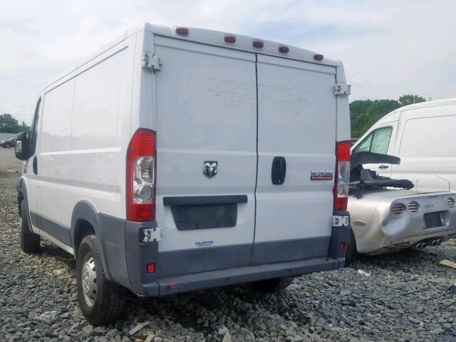 3C6TRVNG6GE102143 - 2016 RAM PROMASTER WHITE photo 3