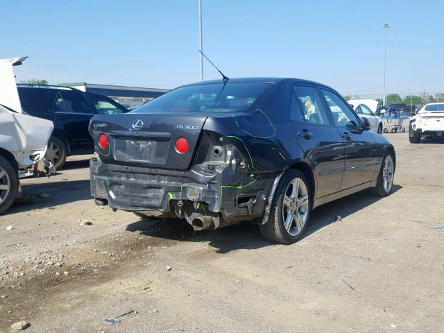 JTHBD192230078841 - 2003 LEXUS IS 300 GRAY photo 4