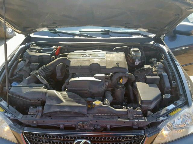 JTHBD192230078841 - 2003 LEXUS IS 300 GRAY photo 7