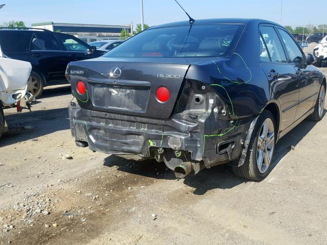 JTHBD192230078841 - 2003 LEXUS IS 300 GRAY photo 9