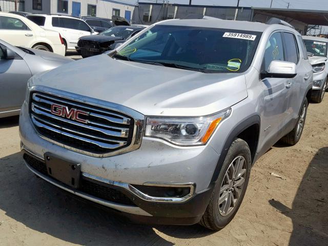 1GKKNLLAXKZ204310 - 2019 GMC ACADIA SLE SILVER photo 2