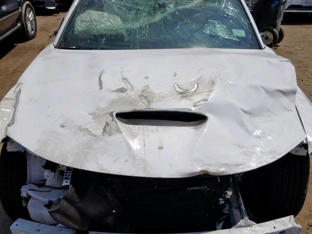 2C3CDXHG6KH597556 - 2019 DODGE CHARGER GT WHITE photo 7