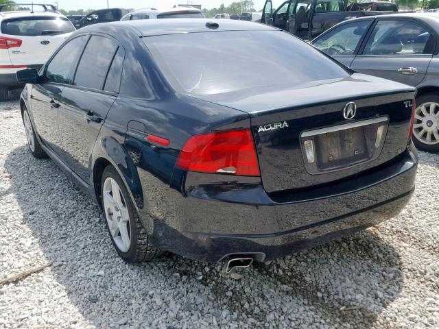 19UUA66216A058178 - 2006 ACURA 3.2TL BLACK photo 3