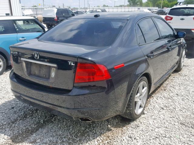 19UUA66216A058178 - 2006 ACURA 3.2TL BLACK photo 4