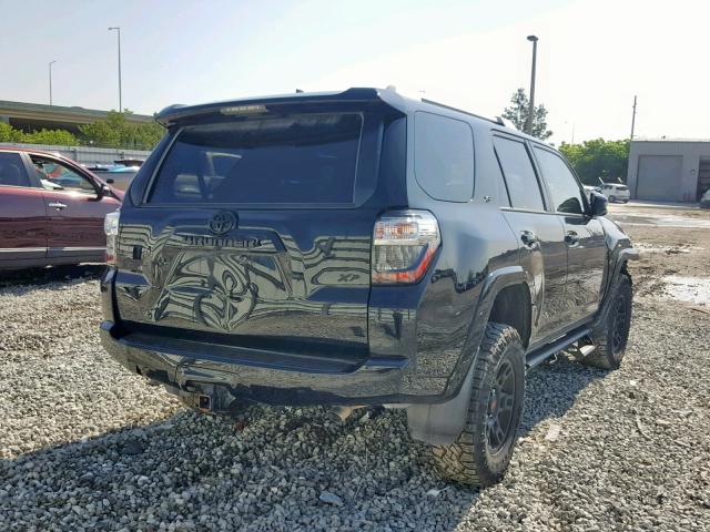 JTEBU5JR7J5507324 - 2018 TOYOTA 4RUNNER SR BLACK photo 4