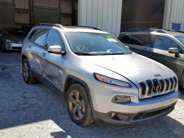 1C4PJLCB6GW307383 - 2016 JEEP CHEROKEE L GRAY photo 1