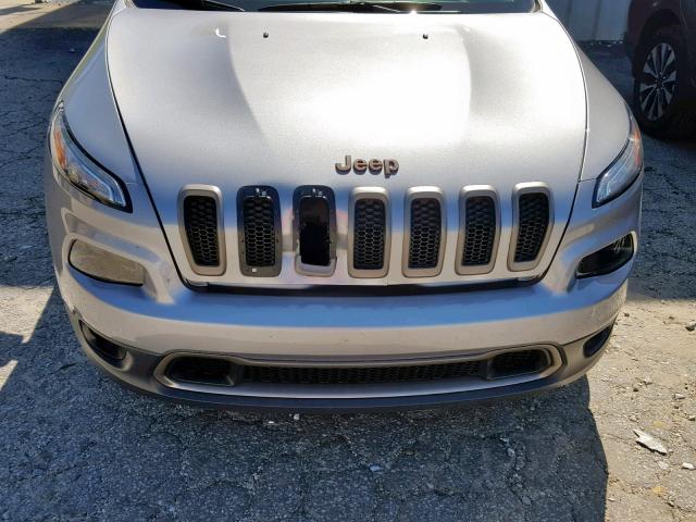 1C4PJLCB6GW307383 - 2016 JEEP CHEROKEE L GRAY photo 7