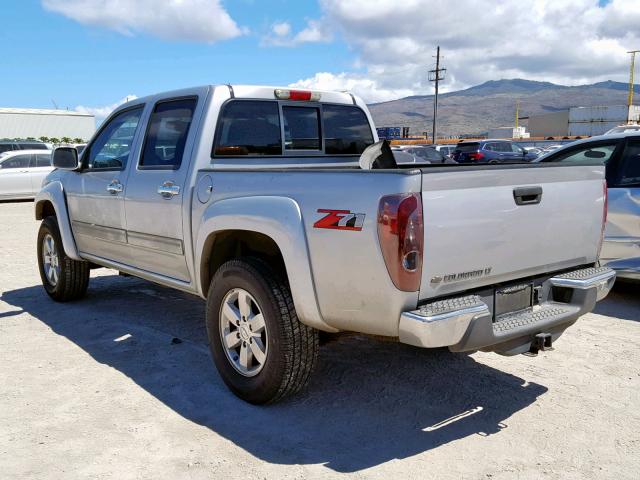 1GCJSDDE3A8100611 - 2010 CHEVROLET COLORADO L SILVER photo 3