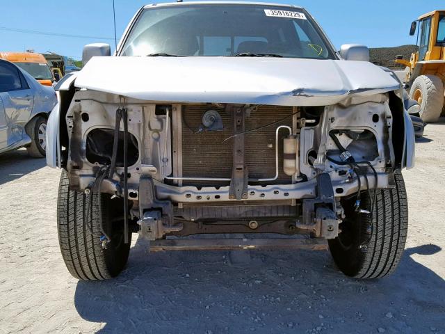 1GCJSDDE3A8100611 - 2010 CHEVROLET COLORADO L SILVER photo 9