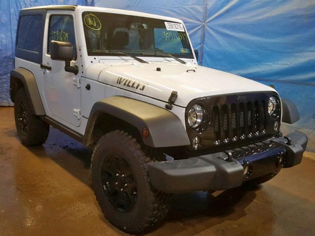 1C4AJWAG4JL869944 - 2018 JEEP WRANGLER S WHITE photo 1