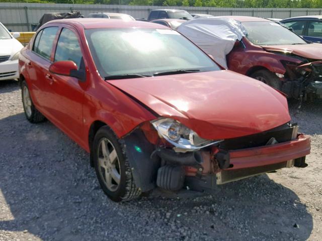 1G1AT58H697163896 - 2009 CHEVROLET COBALT LT RED photo 1