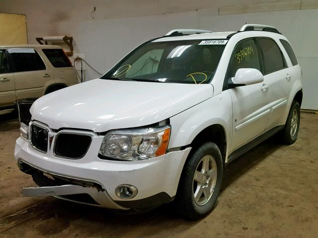 2CKDL33F596200119 - 2009 PONTIAC TORRENT WHITE photo 2