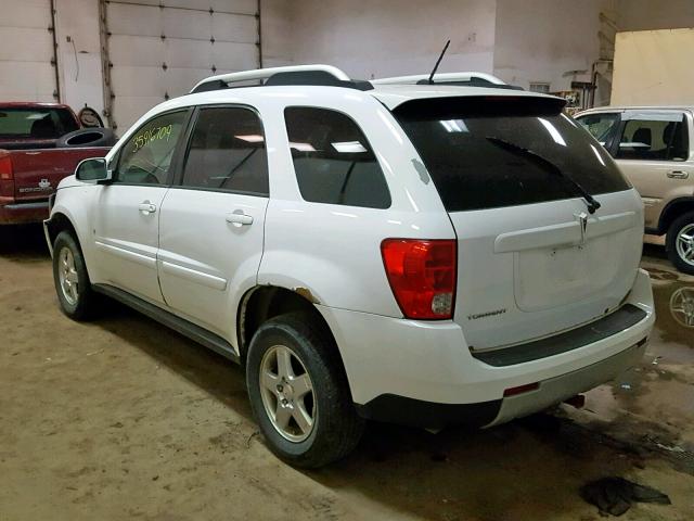 2CKDL33F596200119 - 2009 PONTIAC TORRENT WHITE photo 3