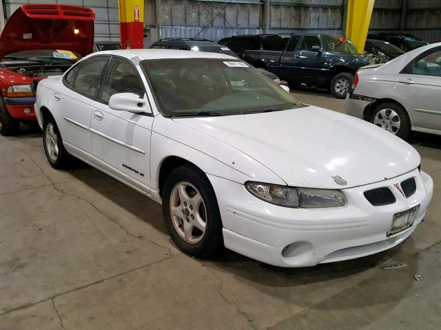 1G2WK52J41F159596 - 2001 PONTIAC GRAND PRIX WHITE photo 1