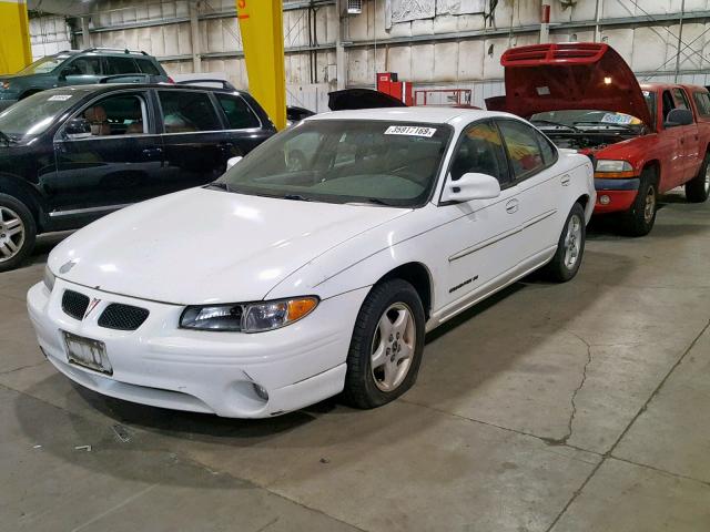 1G2WK52J41F159596 - 2001 PONTIAC GRAND PRIX WHITE photo 2