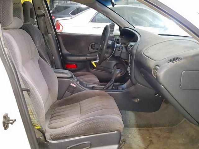 1G2WK52J41F159596 - 2001 PONTIAC GRAND PRIX WHITE photo 5