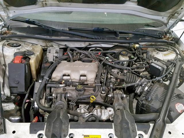 1G2WK52J41F159596 - 2001 PONTIAC GRAND PRIX WHITE photo 7