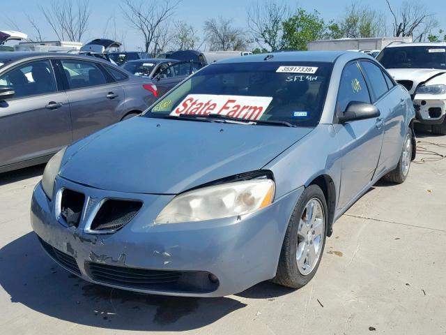 1G2ZH57N484221415 - 2008 PONTIAC G6 GT BLUE photo 2