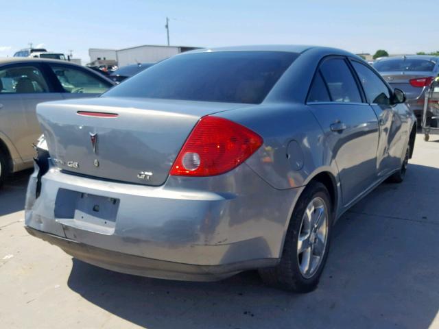 1G2ZH57N484221415 - 2008 PONTIAC G6 GT BLUE photo 4