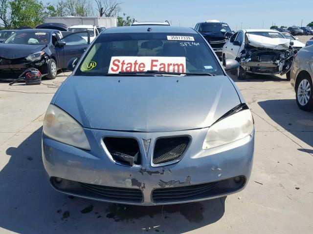 1G2ZH57N484221415 - 2008 PONTIAC G6 GT BLUE photo 9