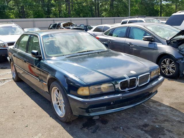 WBAGK2321TDH67161 - 1996 BMW 750 IL GREEN photo 1