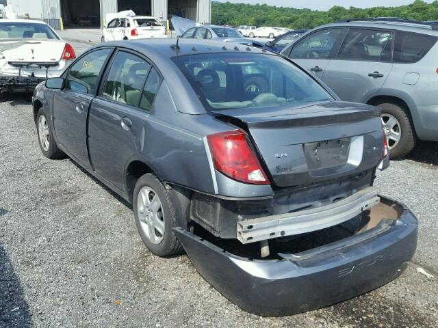 1G8AJ58F56Z145038 - 2006 SATURN ION LEVEL GRAY photo 3