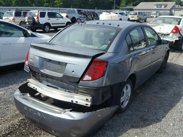 1G8AJ58F56Z145038 - 2006 SATURN ION LEVEL GRAY photo 4