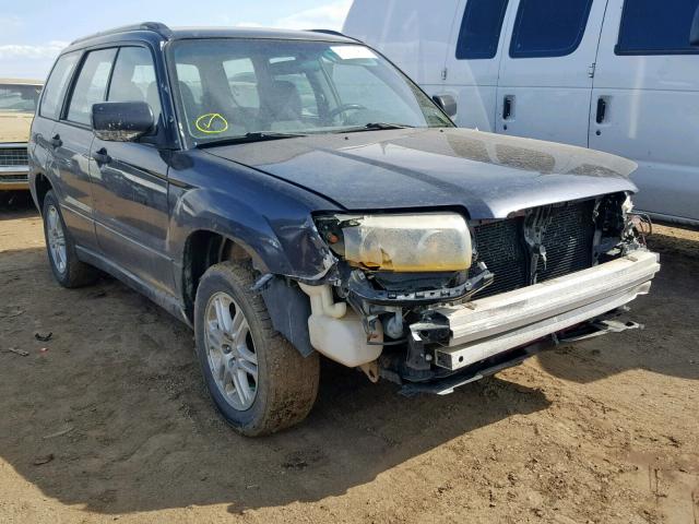 JF1SG66628H726027 - 2008 SUBARU FORESTER S GRAY photo 1