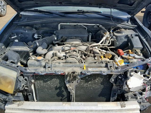 JF1SG66628H726027 - 2008 SUBARU FORESTER S GRAY photo 7