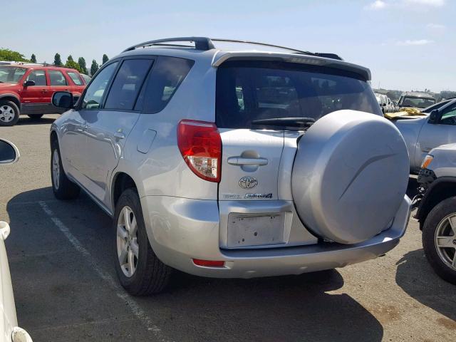 JTMZD31V675046405 - 2007 TOYOTA RAV4 LIMIT GRAY photo 3