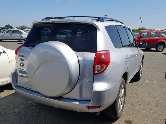 JTMZD31V675046405 - 2007 TOYOTA RAV4 LIMIT GRAY photo 4