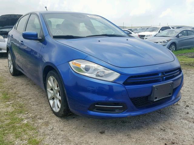 1C3CDFBA3DD143568 - 2013 DODGE DART SXT BLUE photo 1