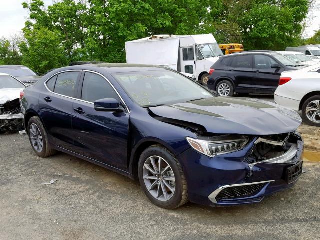 19UUB1F37JA011562 - 2018 ACURA TLX BLUE photo 1