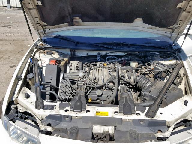 1G2WR5214XF243034 - 1999 PONTIAC GRAND PRIX WHITE photo 7