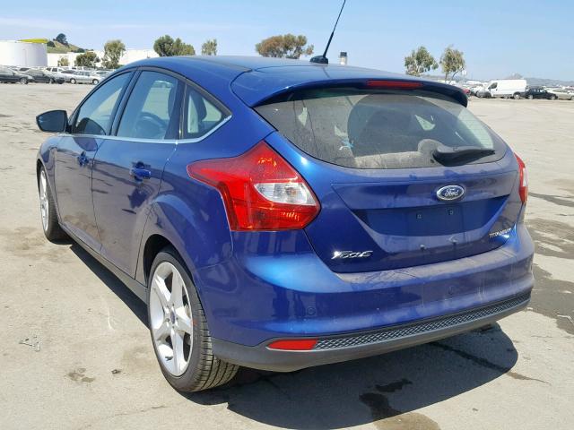 1FAHP3N22CL356484 - 2012 FORD FOCUS TITA BLUE photo 3