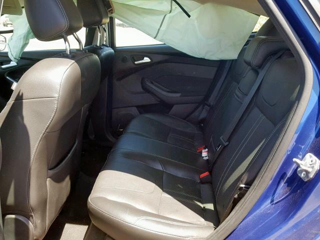 1FAHP3N22CL356484 - 2012 FORD FOCUS TITA BLUE photo 6