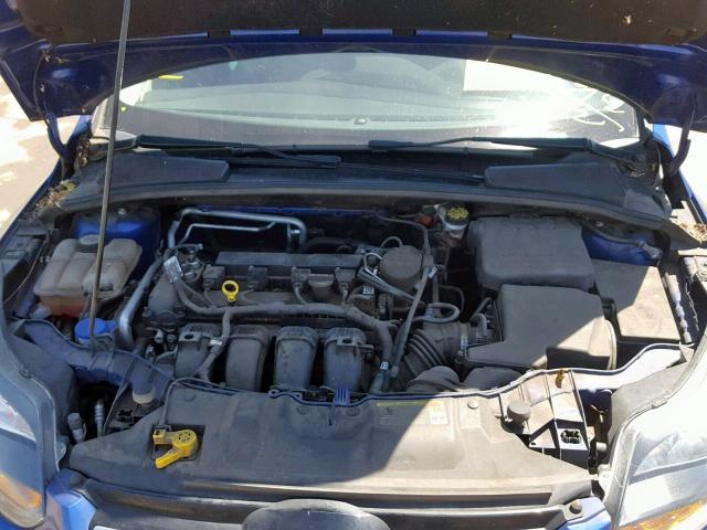 1FAHP3N22CL356484 - 2012 FORD FOCUS TITA BLUE photo 7