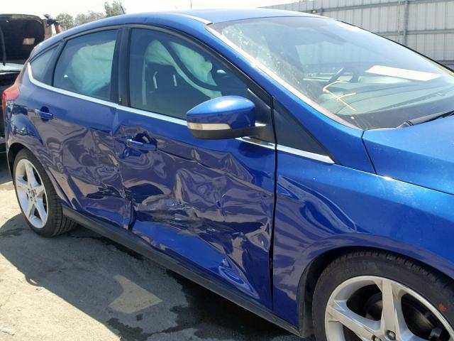 1FAHP3N22CL356484 - 2012 FORD FOCUS TITA BLUE photo 9