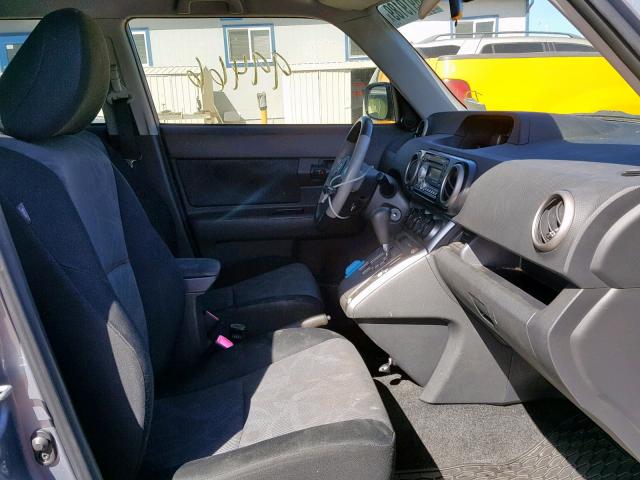 JTLZE4FE4B1124602 - 2011 TOYOTA SCION XB 灰色 照片 5