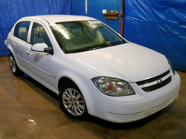 1G1AT58H597248583 - 2009 CHEVROLET COBALT LT WHITE photo 1