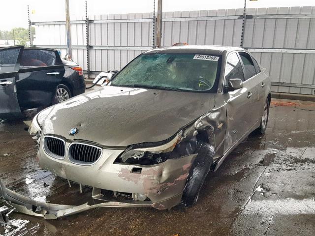 WBANA53574B846091 - 2004 BMW 525 I GOLD photo 2