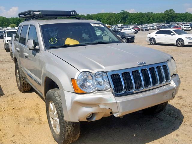 1J8HR58P49C501842 - 2009 JEEP GRAND CHER SILVER photo 1