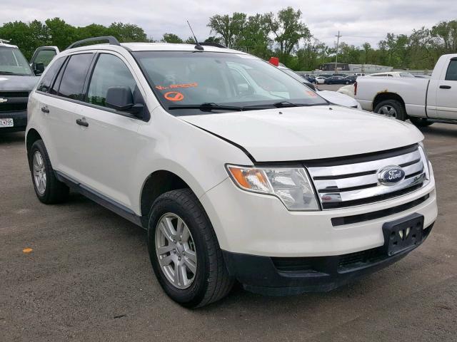 2FMDK3GC8ABA19677 - 2010 FORD EDGE SE WHITE photo 1